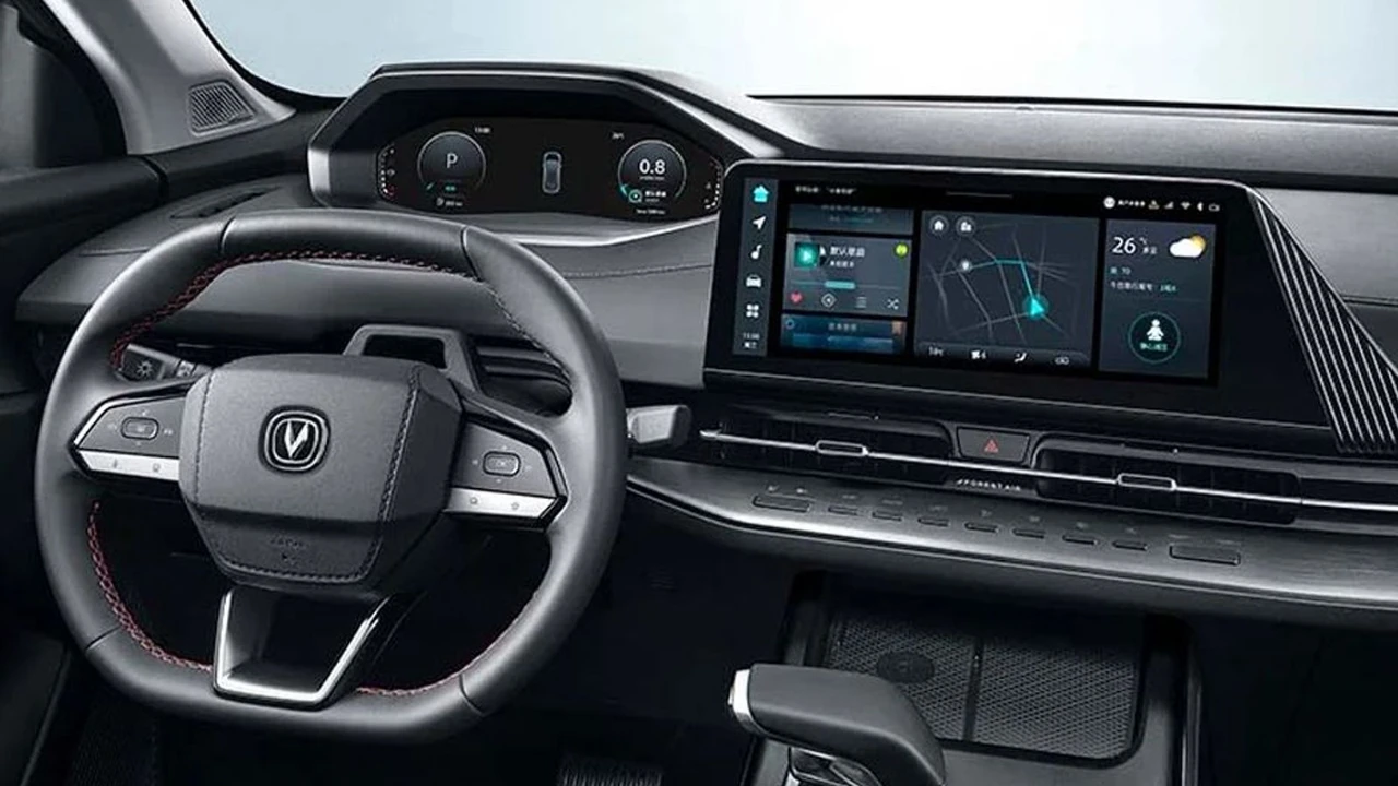 Changan CS55 Plus cockpit and dashboard photo for export buyers 1