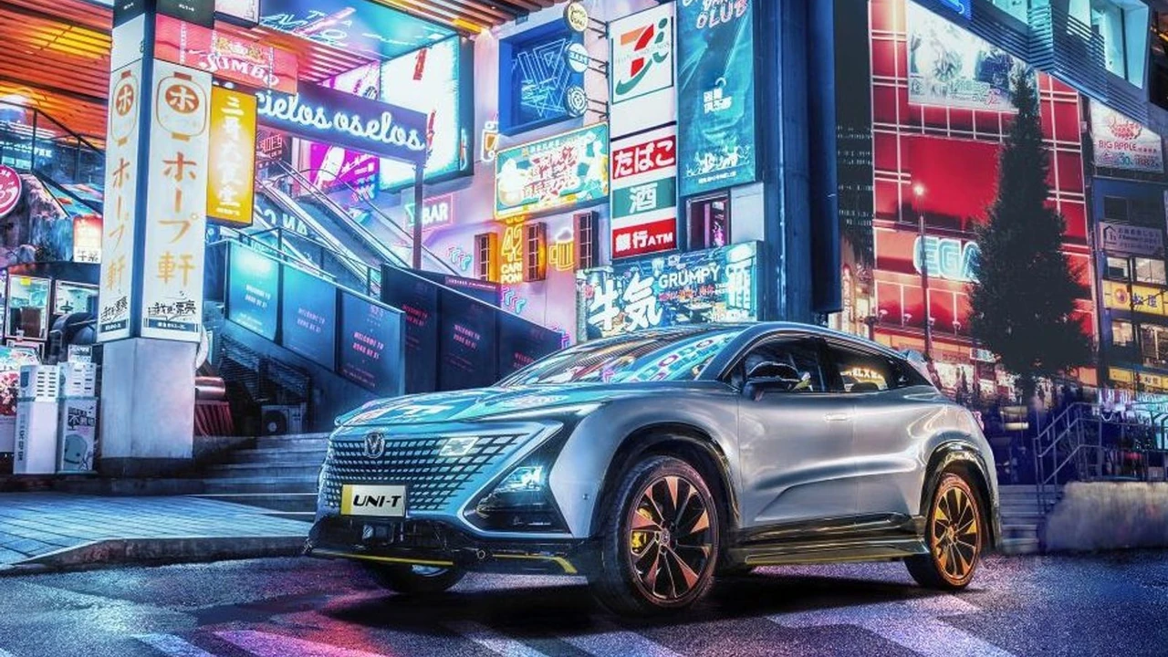 Changan UNI-T exterior photo for China vehicle export 3