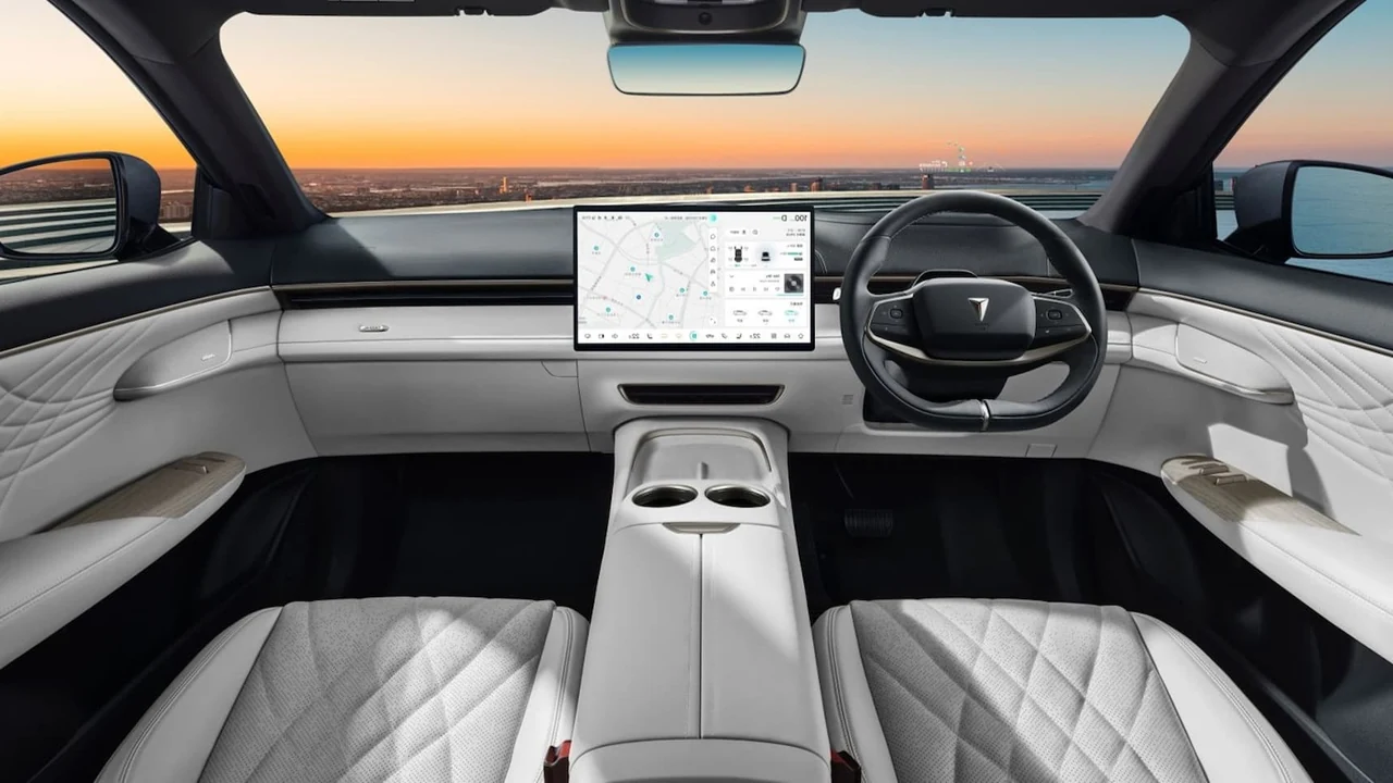 Deepal S07 cockpit and dashboard photo for export buyers 1