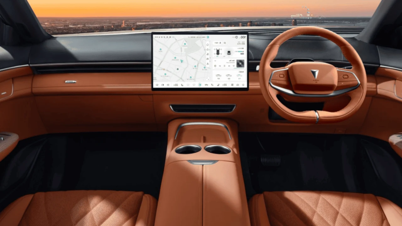 Deepal S07 cockpit and dashboard photo for export buyers 2