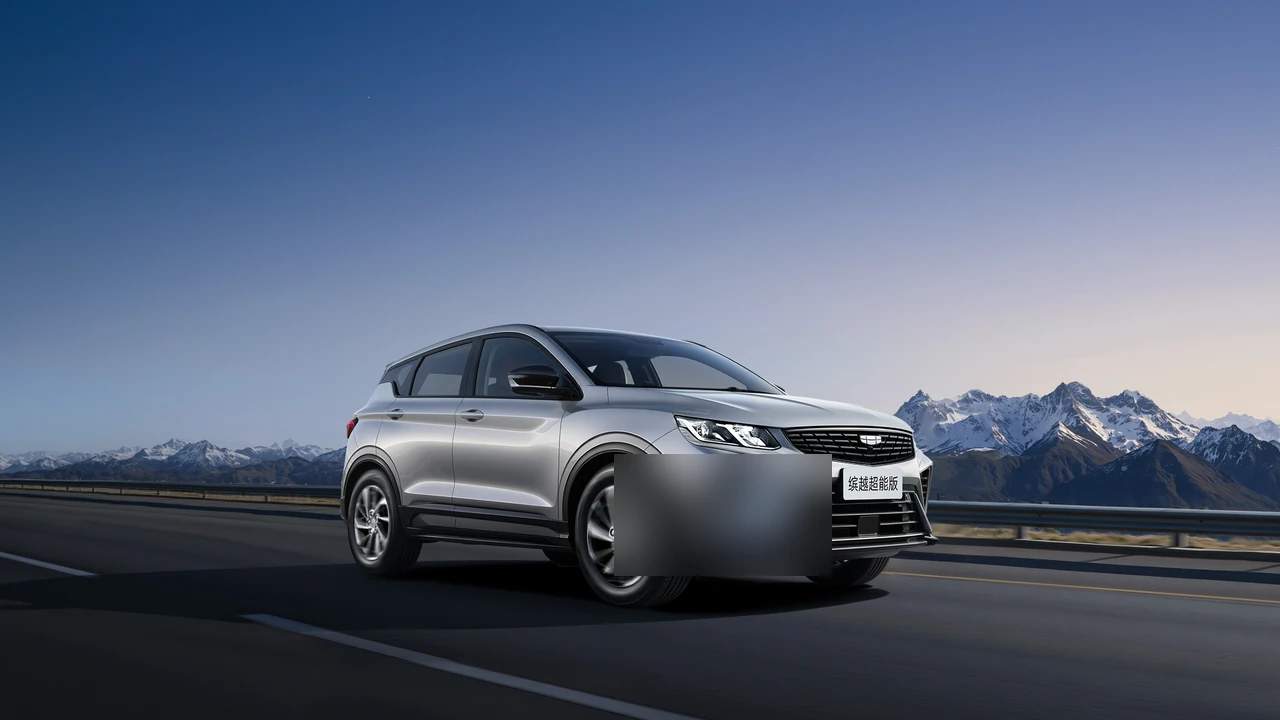 Geely Coolray exterior photo for China vehicle export 3