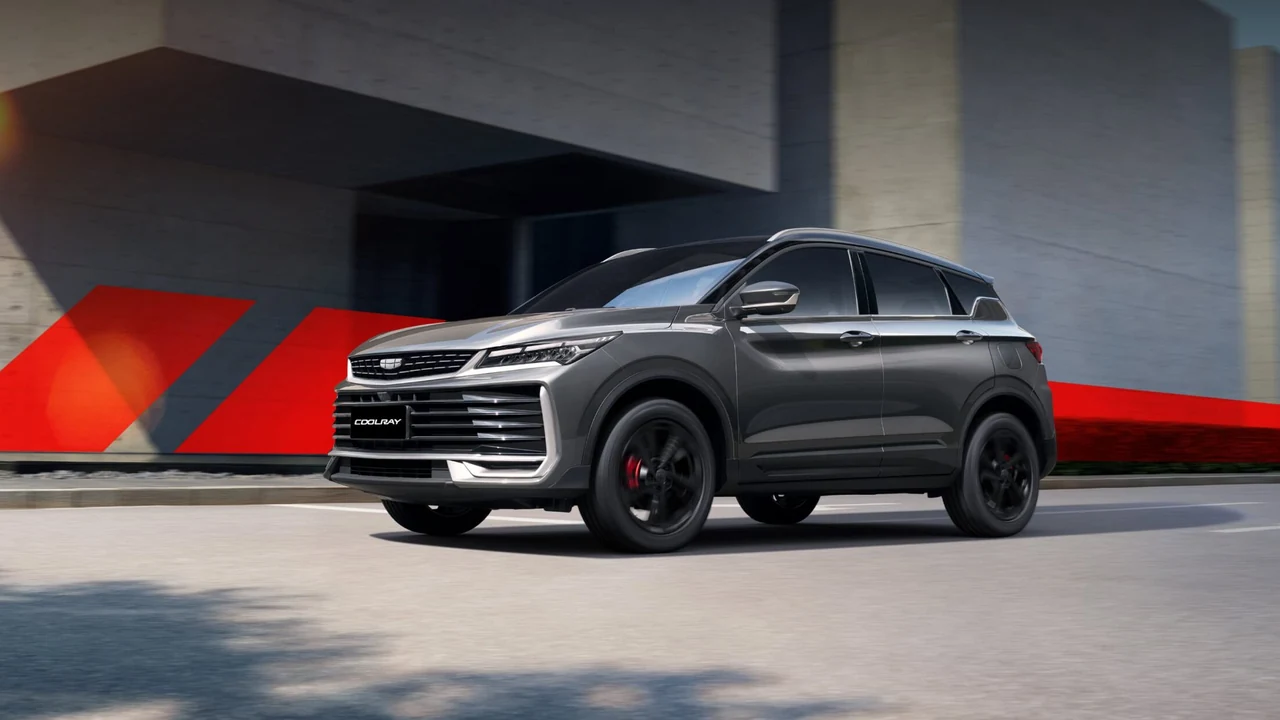 Geely Coolray exterior photo for China vehicle export 4