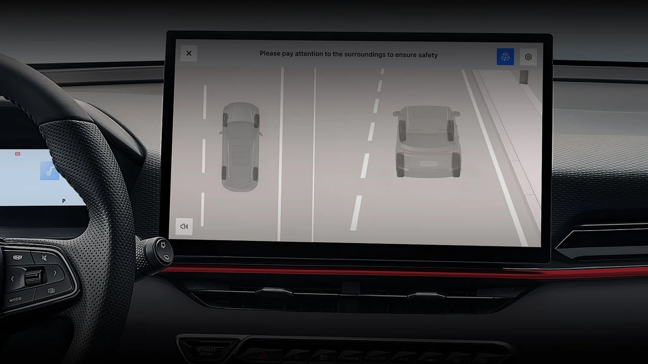 Geely Coolray cockpit and dashboard photo for export buyers 3