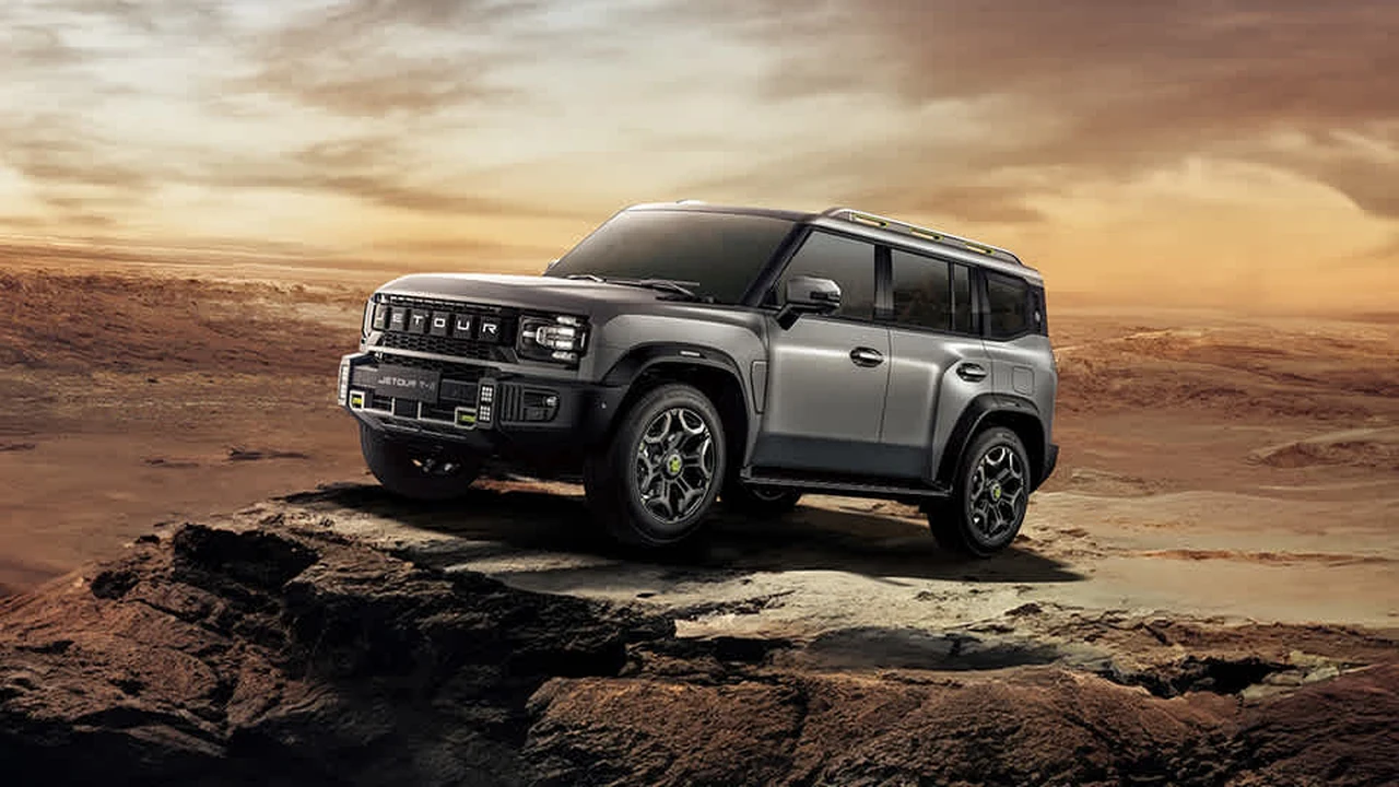Jetour T2 exterior photo for China vehicle export 6