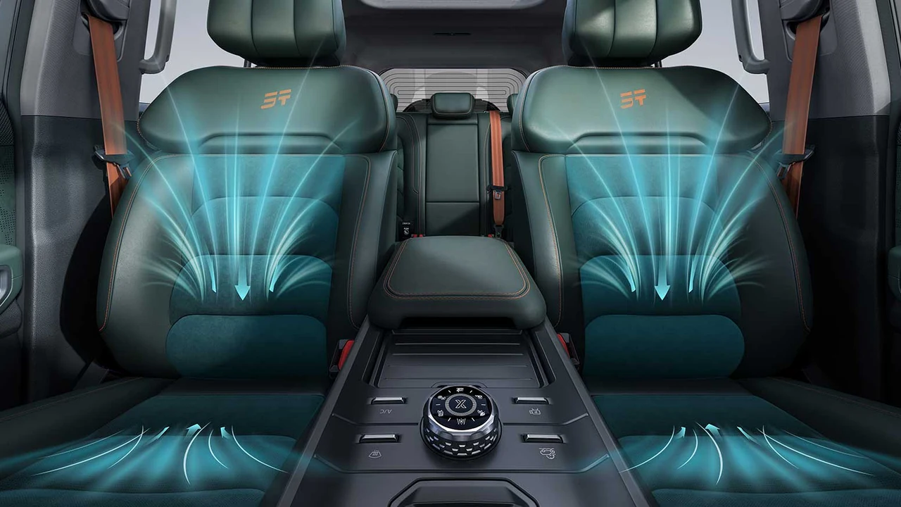 Jetour T2 cabin space and seating photo for wholesale buyers 2